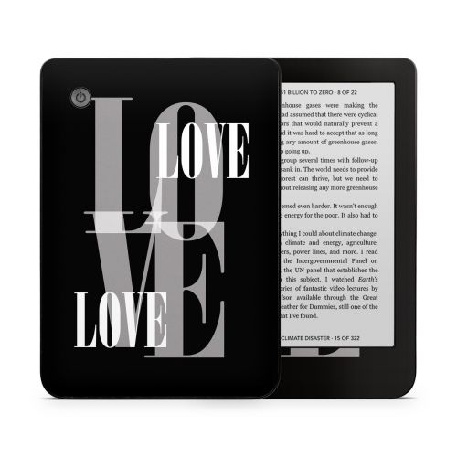 Black Love Kobo Clara 2E Skin