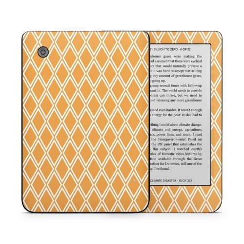Orange Checks Kobo Clara 2E Skin