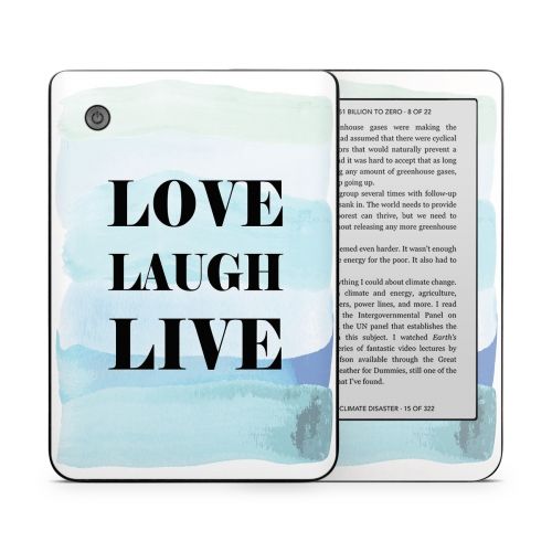 Love Laugh Live Kobo Clara 2E Skin