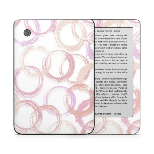 Pink Circles Kobo Clara 2E Skin