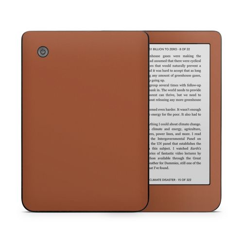 Solid State Cinnamon Kobo Clara 2E Skin