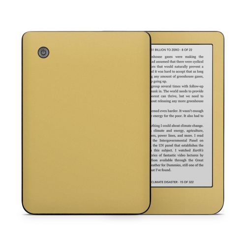 Solid State Mustard Kobo Clara 2E Skin