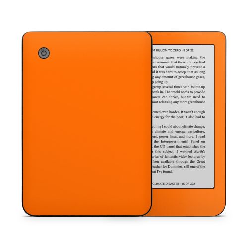 Solid State Pumpkin Kobo Clara 2E Skin