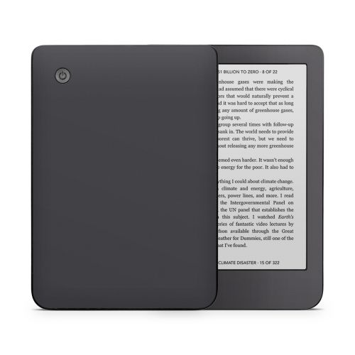 Solid State Slate Grey Kobo Clara 2E Skin