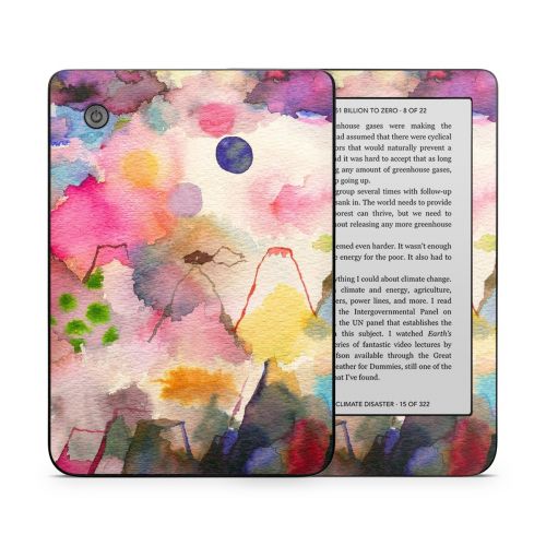 Watercolor Mountains Kobo Clara 2E Skin