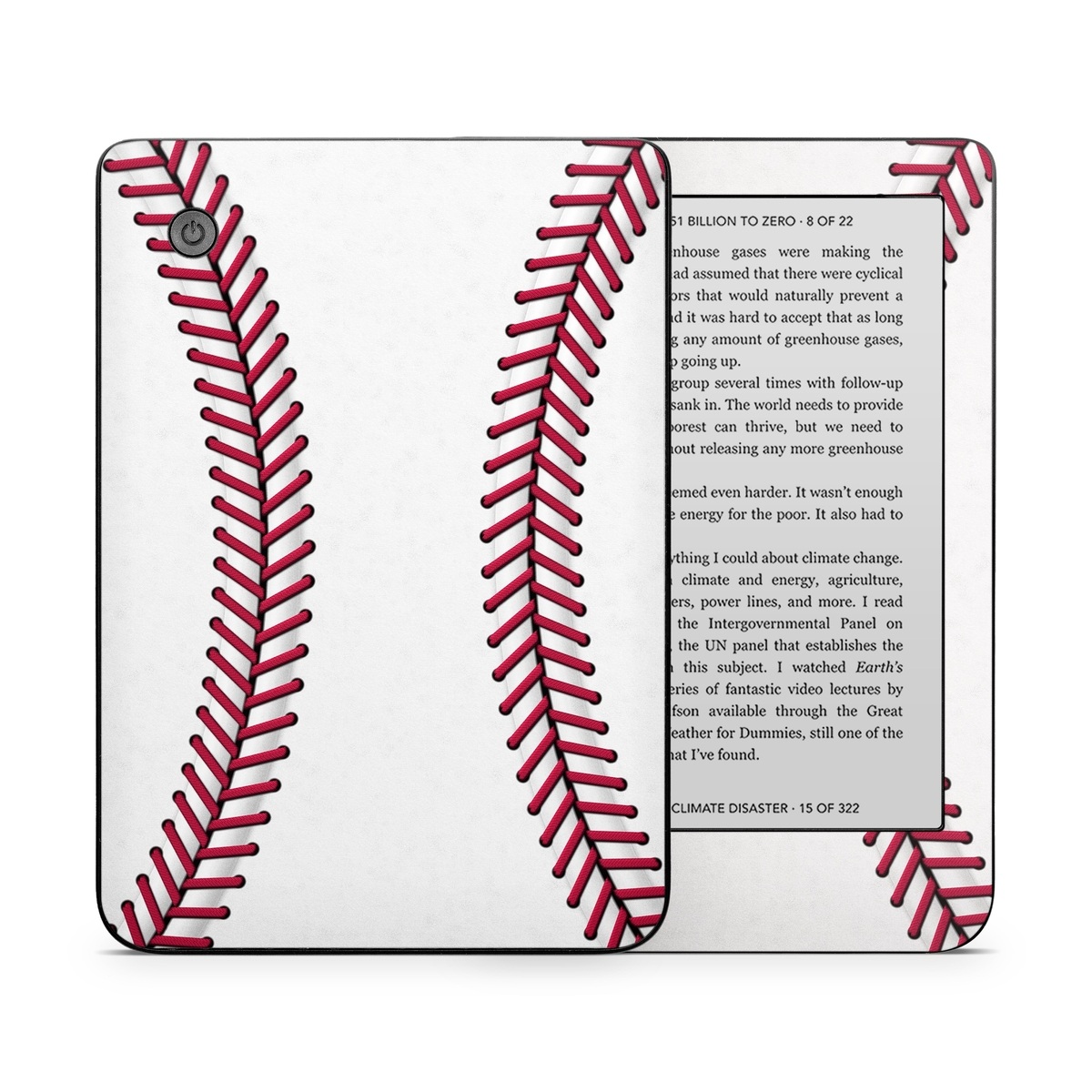 Kobo Clara 2E Skin design of Red, Line, Pink, Parallel, Paper, with white, red colors