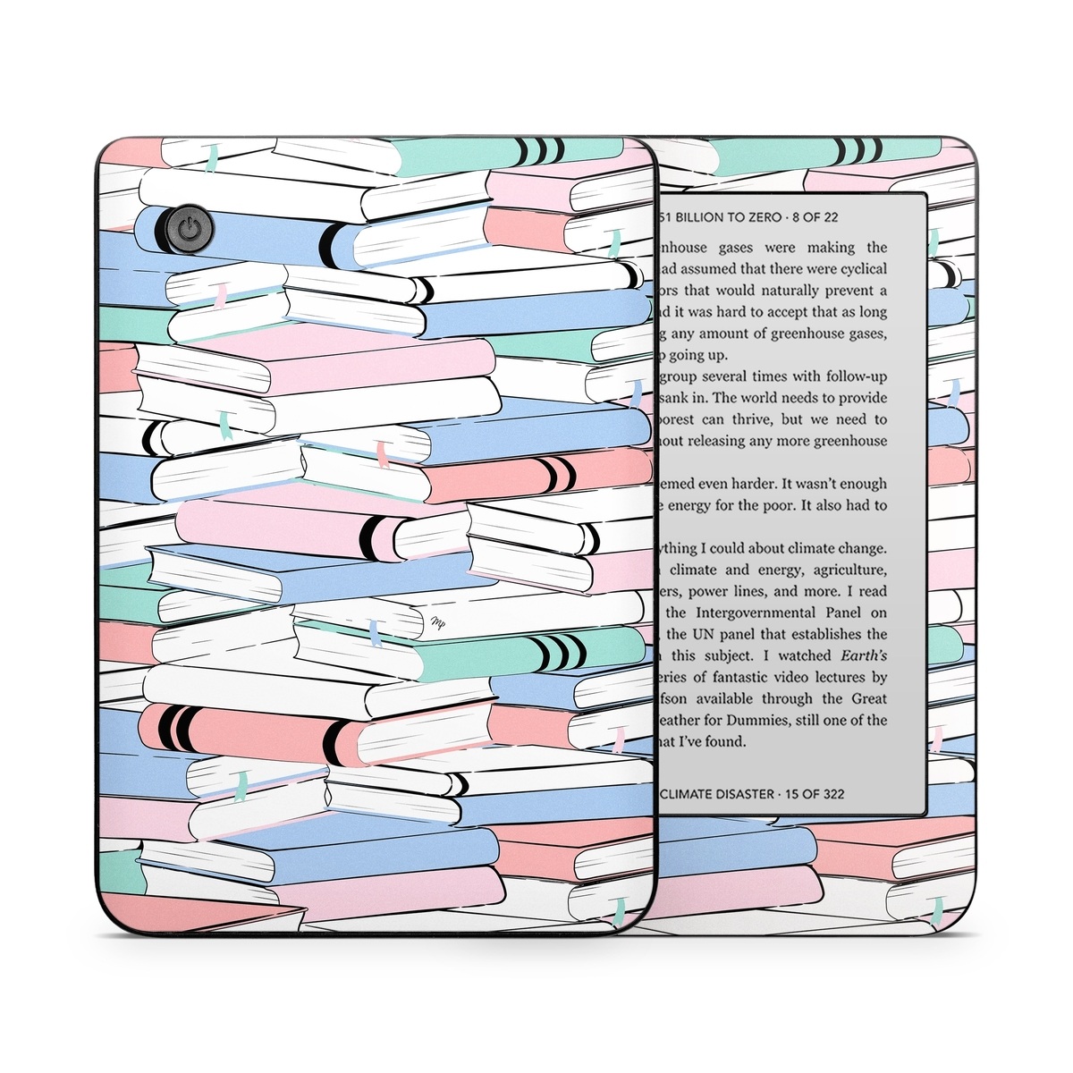 Kobo Clara 2E Skin design of White, Line, Material property, Red, Font, Pattern, Parallel, Carmine, Rectangle, Slope, with white, black, blue, green, pink colors
