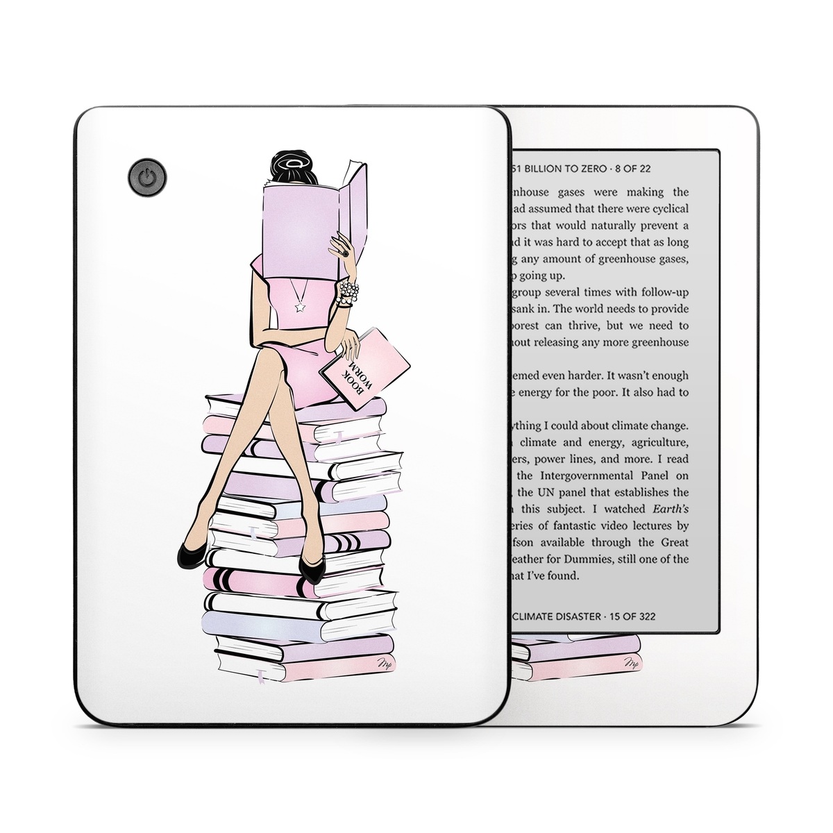 Kobo Clara 2E Skin design of Gesture, Art, Cartoon, Font, Drawing, Illustration, Painting, Fictional character, Animation, Diagram, with black, white, pink, purple, blue, yellow, brown colors