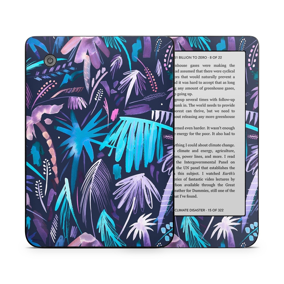 Kobo Clara 2E Skin design of Purple, Blue, Graffiti, Pattern, Psychedelic art, Art, Violet, Lilac, Design, Electric blue, with blue, purple, black, white, pink colors