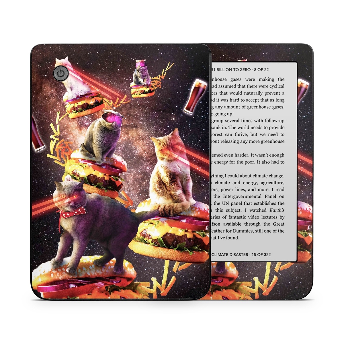 Kobo Clara 2E Skin design of Circus, Performance, Event, Graphic design, Art, Illustration, Fictional character, with black, white, purple, brown, gray, yellow, green colors