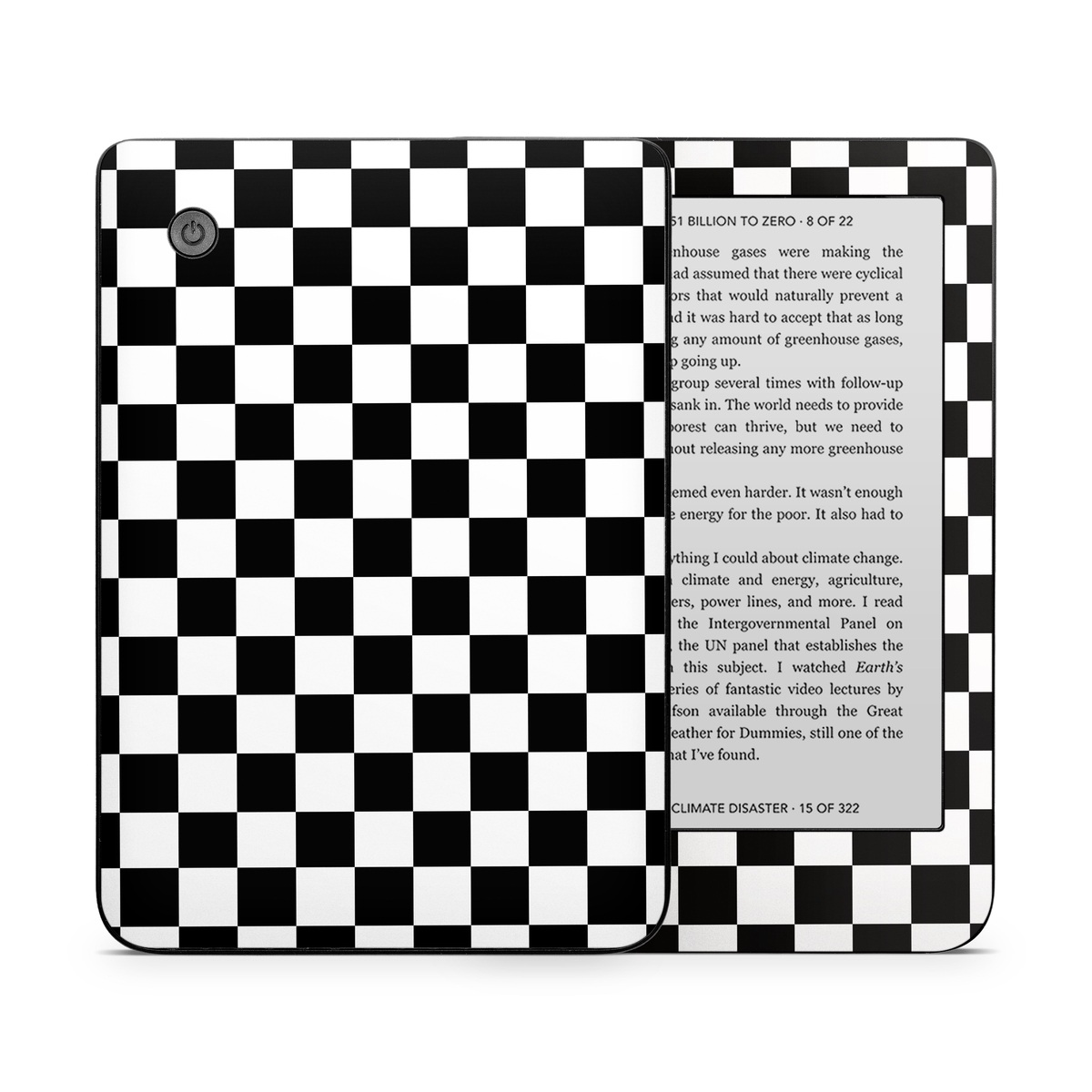 Kobo Clara 2E Skin design of Black, Photograph, Games, Pattern, Indoor games and sports, Black-and-white, Line, Design, Recreation, Square, with black, white colors