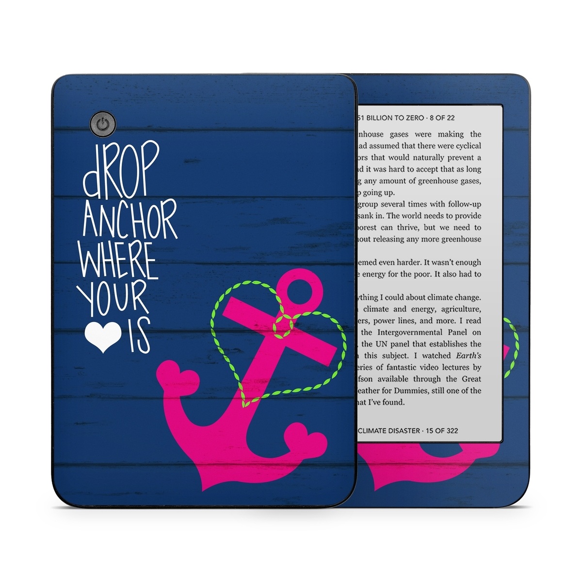 Kobo Clara 2E Skin design of Font, Text, Love, Heart, Illustration, Anchor, Graphic design, Gesture, with black, purple, gray, red, blue, white colors