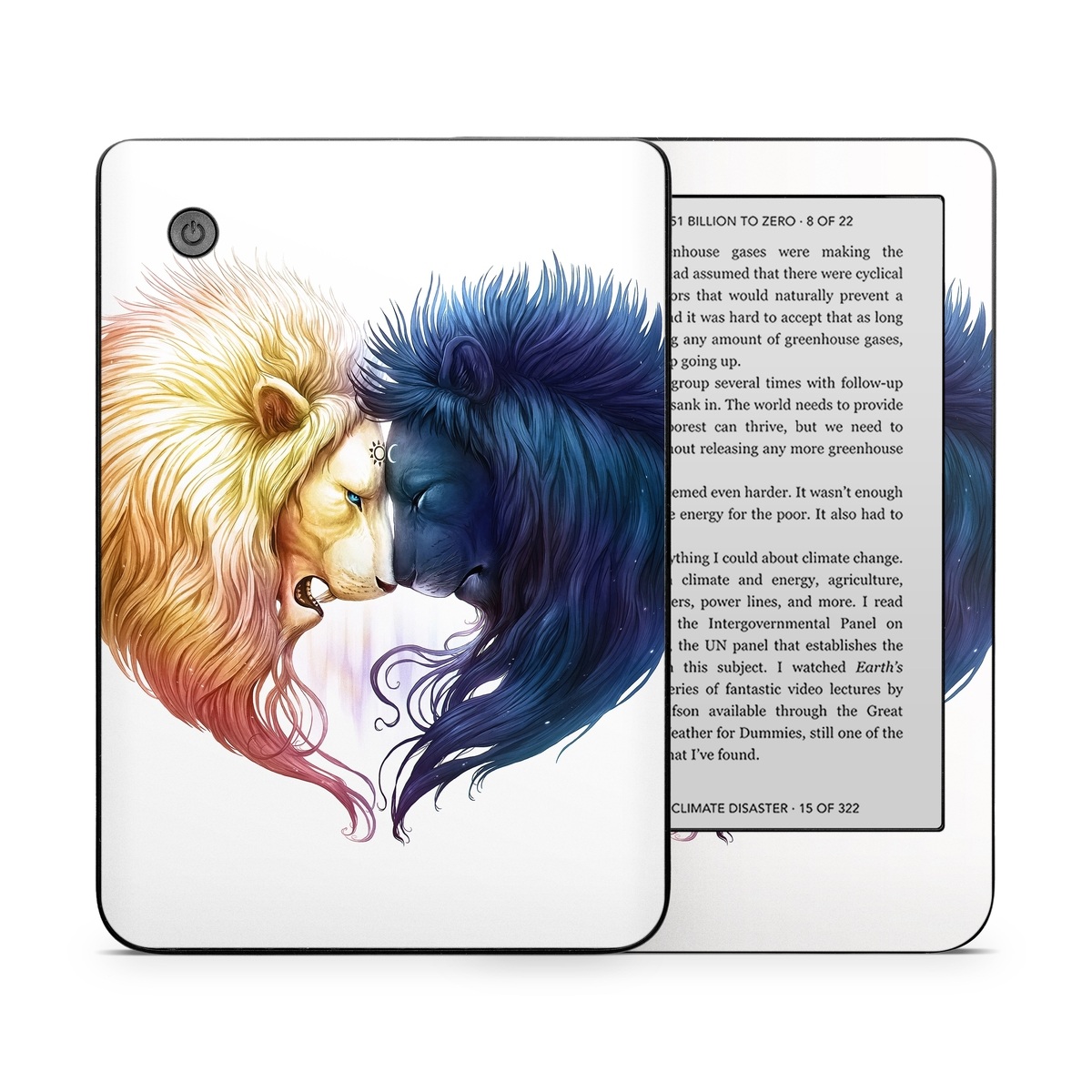 Kobo Clara 2E Skin design of Vertebrate, Eyelash, Mammal, Ear, Gesture, Cartoon, Art, Painting, Happy, Paint, with white, black, blue, orange, yellow, red, purple colors
