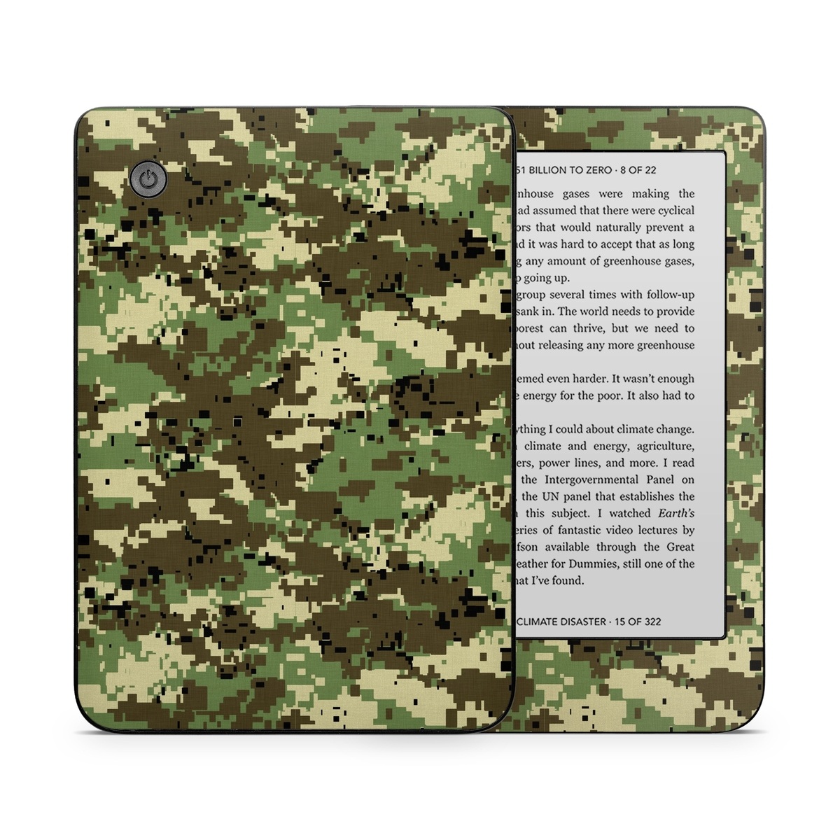 Kobo Clara 2E Skin design of Military camouflage, Pattern, Camouflage, Green, Uniform, Clothing, Design, Military uniform, with black, gray, green colors