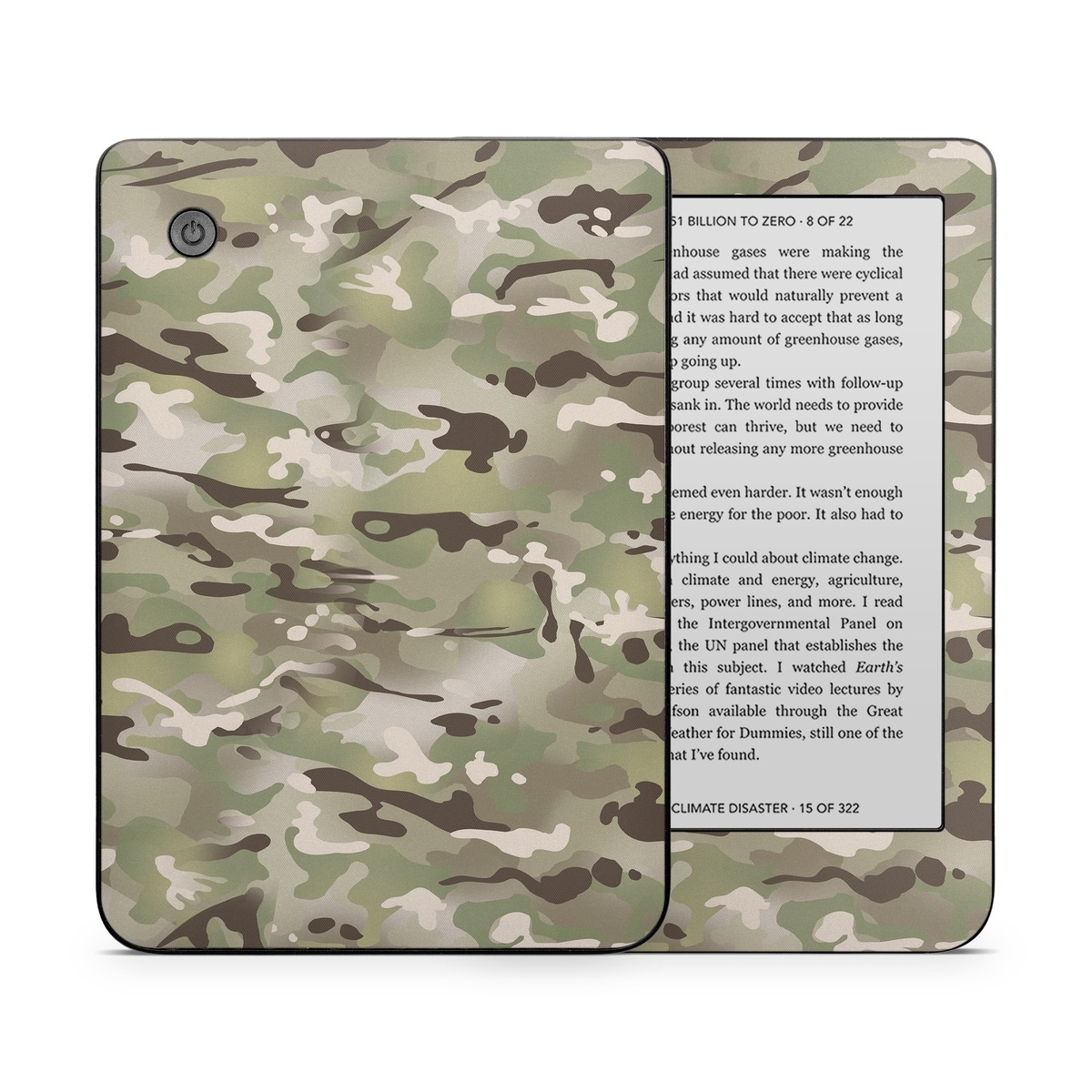 Kobo Clara 2E Skin design of Military camouflage, Camouflage, Pattern, Clothing, Uniform, Design, Military uniform, Bed sheet, with gray, green, black, red colors