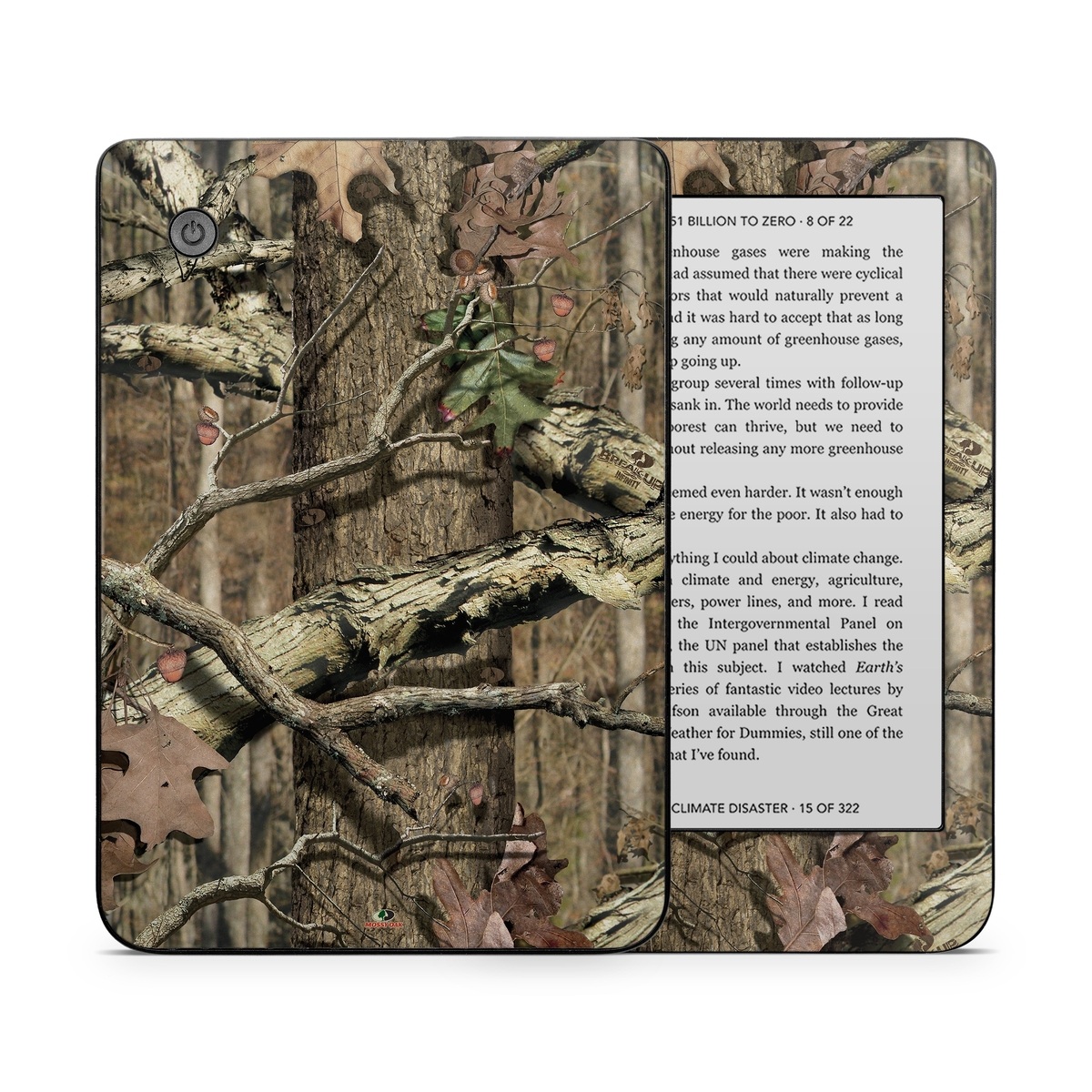 Kobo Clara 2E Skin design of Tree, Military camouflage, Camouflage, Plant, Woody plant, Trunk, Branch, Design, Adaptation, Pattern, with black, red, green, gray colors