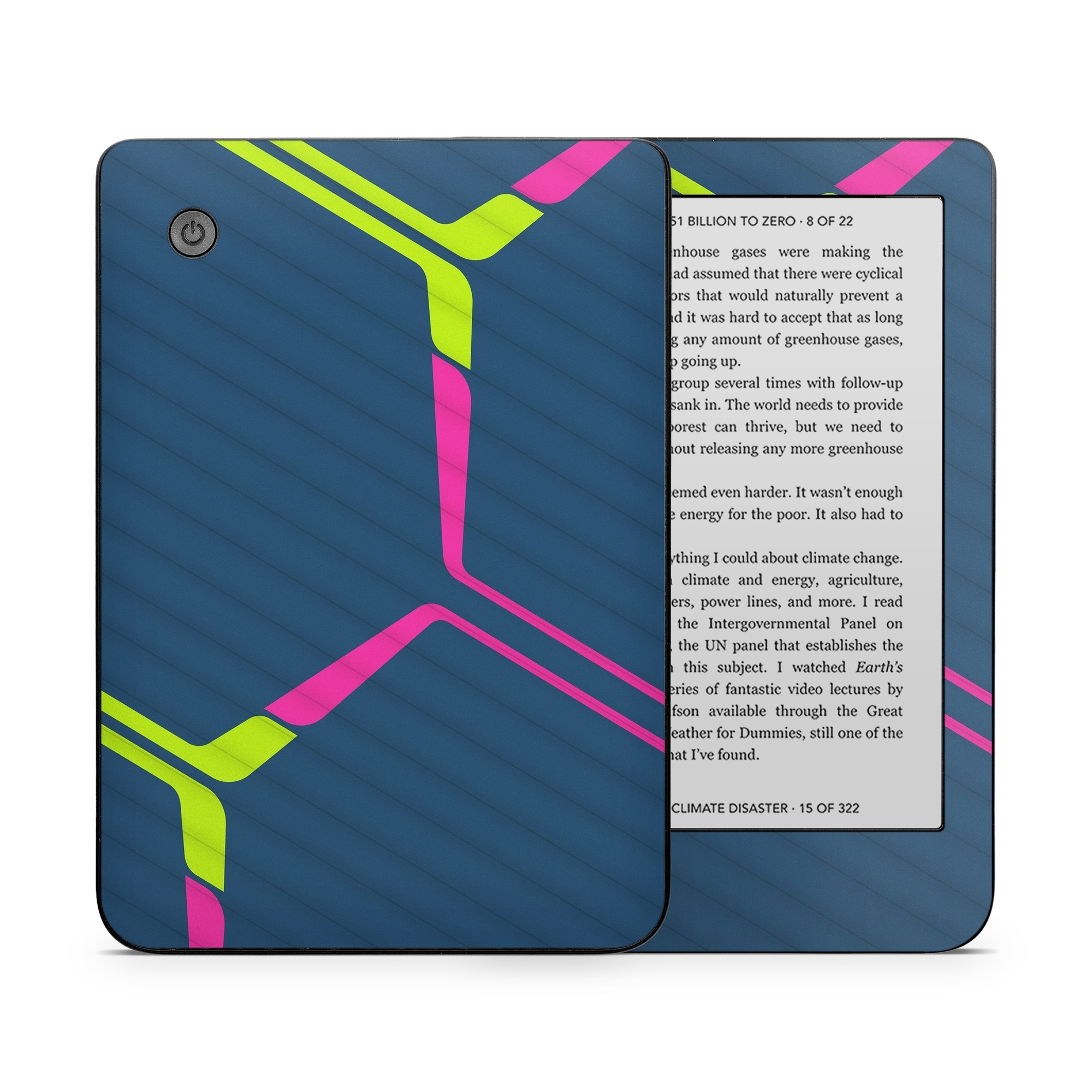 Kobo Clara 2E Skin design of Colorfulness, Triangle, Violet, Font, Parallel, Circle, Magenta, Symmetry, Electric blue, Pattern, with blue, green, pink colors