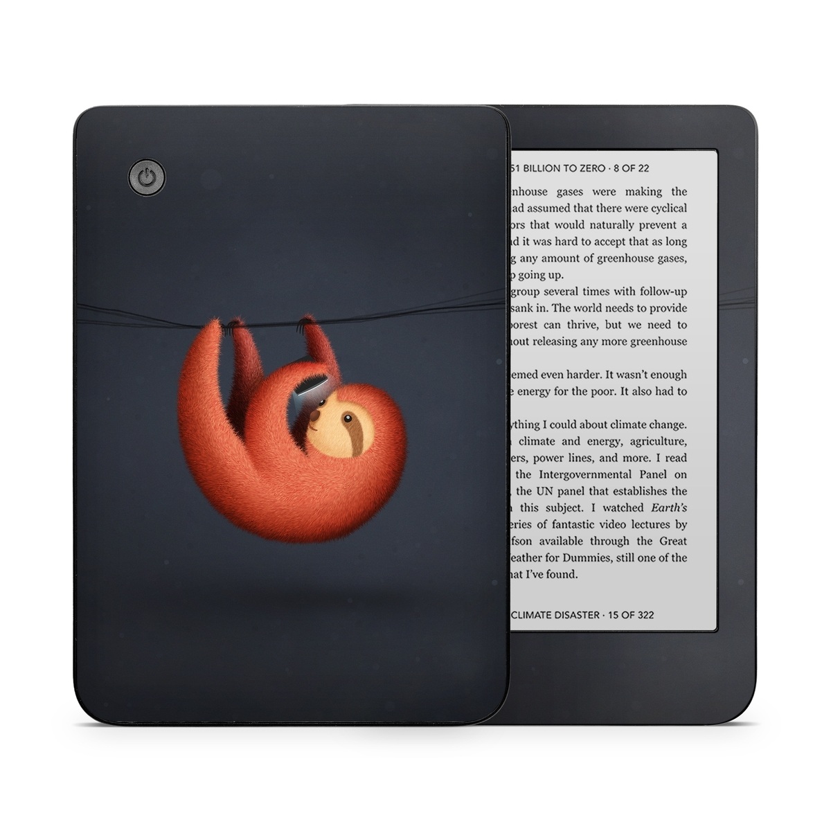 Kobo Clara 2E Skin design of Orange, Still life photography, Logo, Graphics, with black, orange, brown, gray colors
