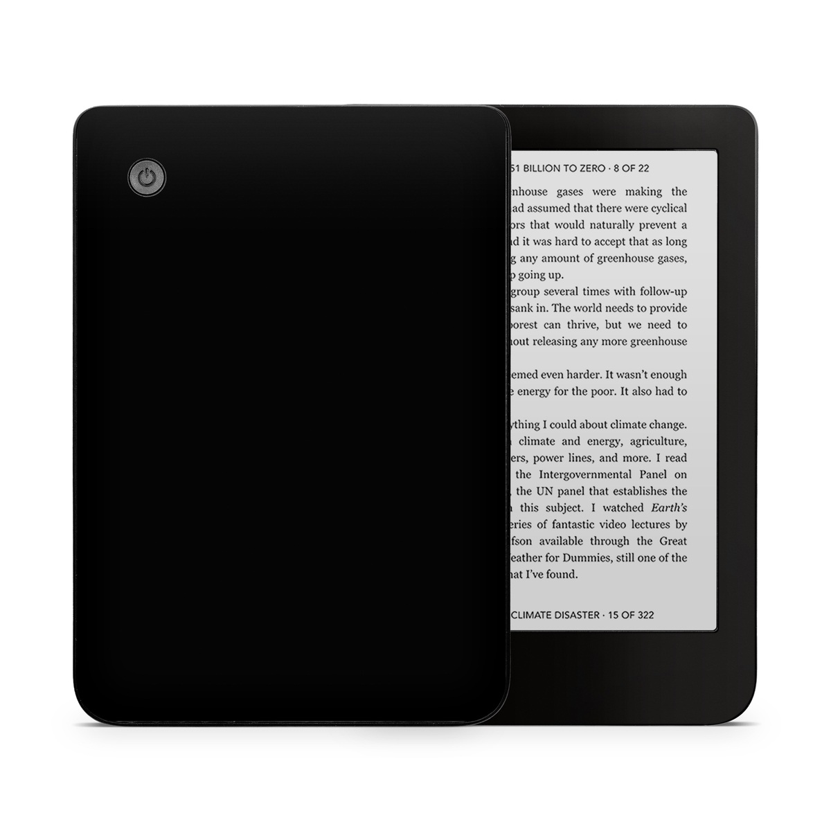 Kobo Clara 2E Skin design of Black, Darkness, White, Sky, Light, Red, Text, Brown, Font, Atmosphere, with black colors