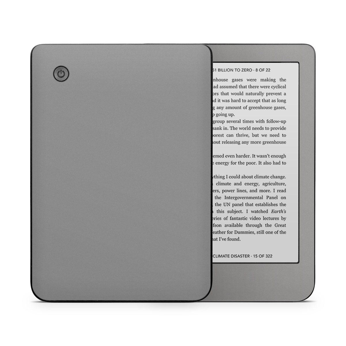 Kobo Clara 2E Skin design of Atmospheric phenomenon, Daytime, Grey, Brown, Sky, Calm, Atmosphere, Beige, with gray colors