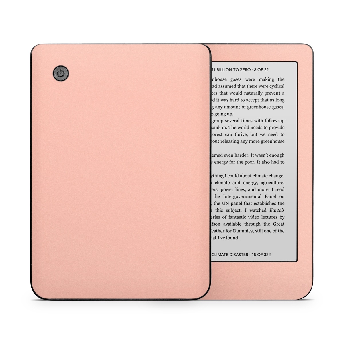 Kobo Clara 2E Skin design of Orange, Pink, Peach, Brown, Red, Yellow, Material property, Font, Beige, with orange, yellow, white colors