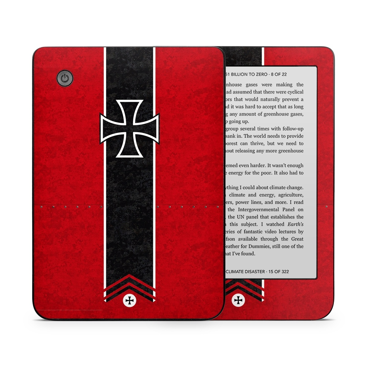 Kobo Clara 2E Skin design of Bullet, Holes, War, Red, Text, Carmine, Colorfulness, Maroon, Symbol, Coquelicot, with red, black, white, gray colors