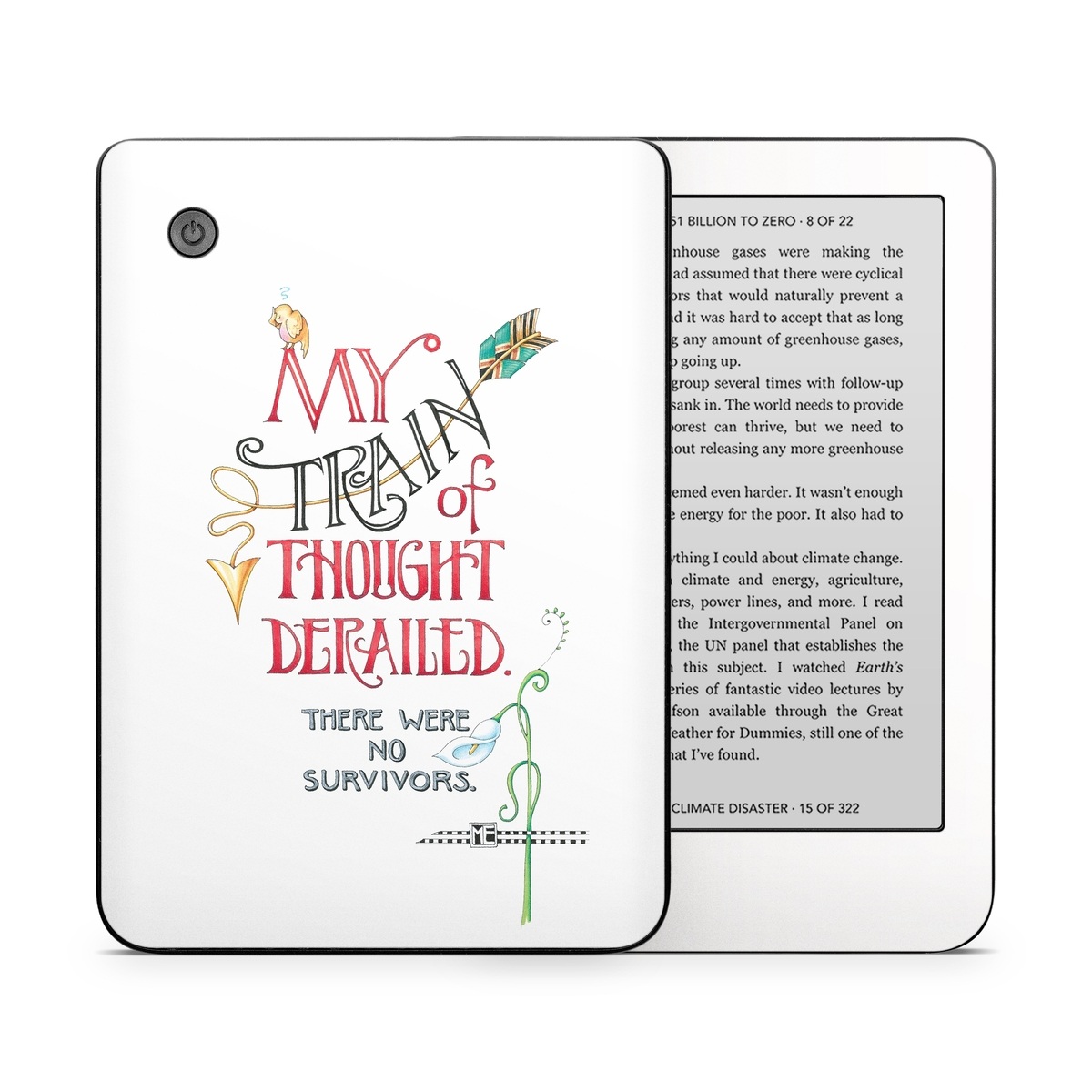 Kobo Clara 2E Skin design of Text, Font, Line, Illustration, Calligraphy, Graphic design, Art, with white, black, red, yellow, green, blue colors