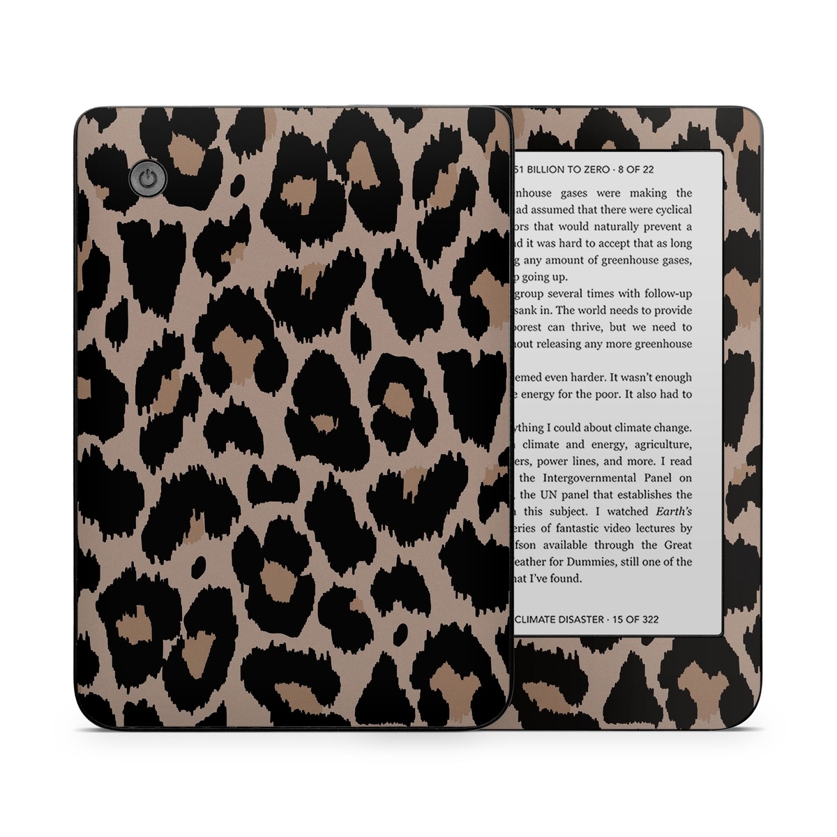 Kobo Clara 2E Skin design of Pattern, Brown, Fur, Design, Textile, Monochrome, Fawn, with black, gray, red, green colors