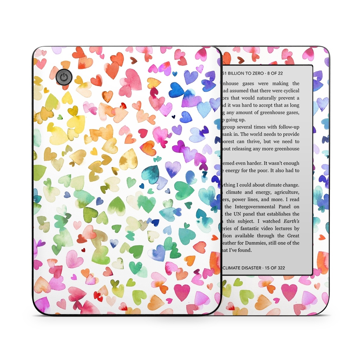Kobo Clara 2E Skin design of Colorfulness, Art, Line, Creative arts, Pattern, Circle, Font, Visual arts, Magenta, Painting, with white, blue, green, red, pink, orange, yellow, purple colors