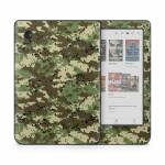 Digital Woodland Camo Kobo Clara Colour Skin