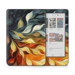 Orange and Charcoal Kobo Clara Colour Skin