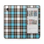 Turquoise Plaid Kobo Clara Colour Skin