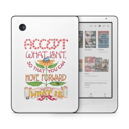 Accept What Isn't Kobo Clara Colour Skin