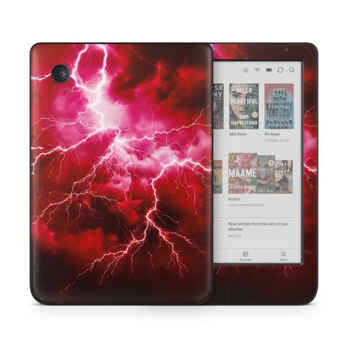 Apocalypse Red Kobo Clara Colour Skin