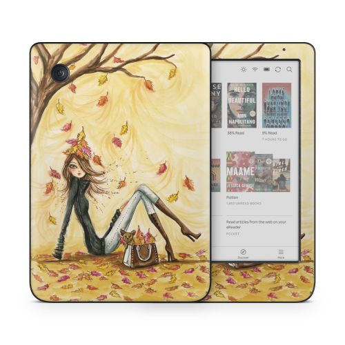 Autumn Leaves Kobo Clara Colour Skin