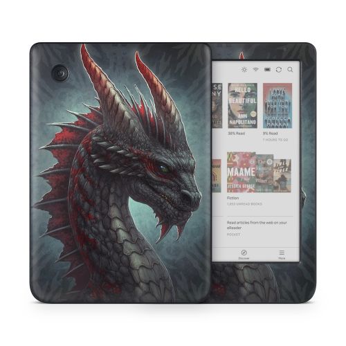 Black Dragon Kobo Clara Colour Skin