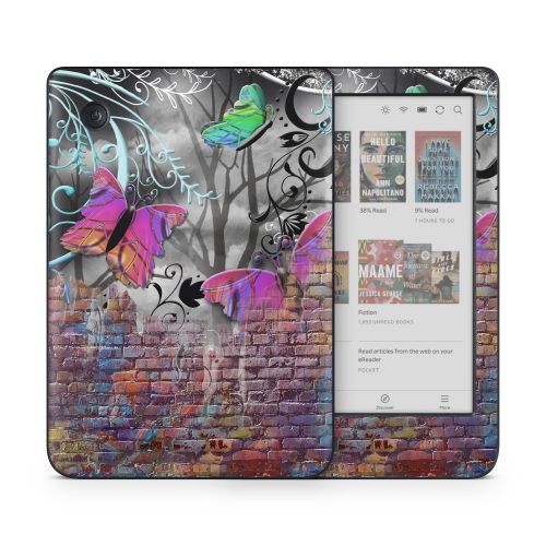 Butterfly Wall Kobo Clara Colour Skin