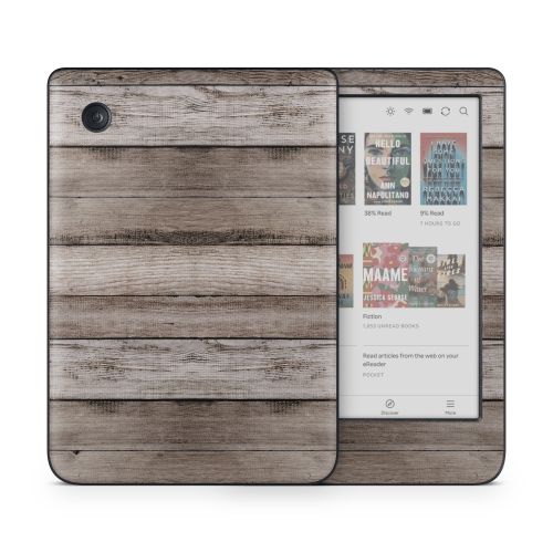 Barn Wood Kobo Clara Colour Skin