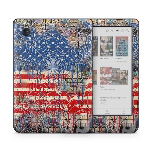 Cobweb Flag Kobo Clara Colour Skin