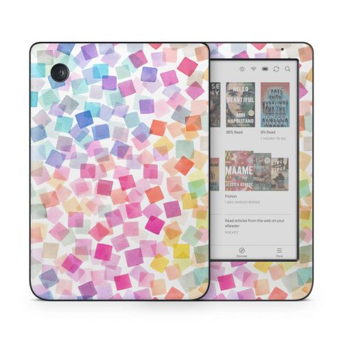 Confetti Squares Kobo Clara Colour Skin