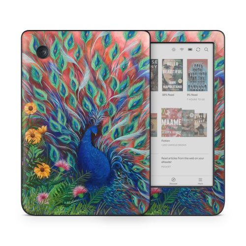 Coral Peacock Kobo Clara Colour Skin