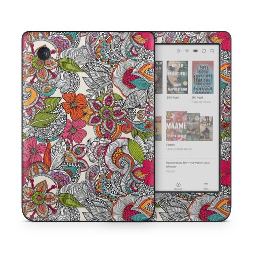 Doodles Color Kobo Clara Colour Skin