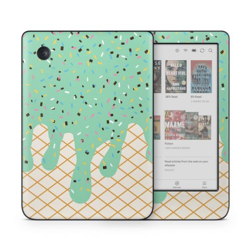 Mint Chocolate Chip Ice Cream Drip Kobo Clara Colour Skin
