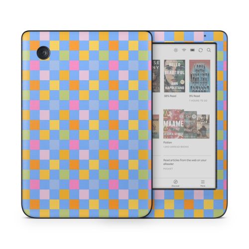 Eclectic Checker Kobo Clara Colour Skin
