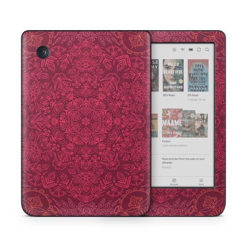 Floral Vortex Kobo Clara Colour Skin