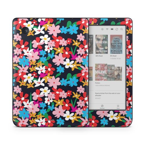 Flower Field Kobo Clara Colour Skin