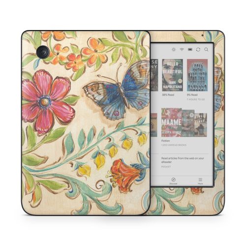 Garden Scroll Kobo Clara Colour Skin