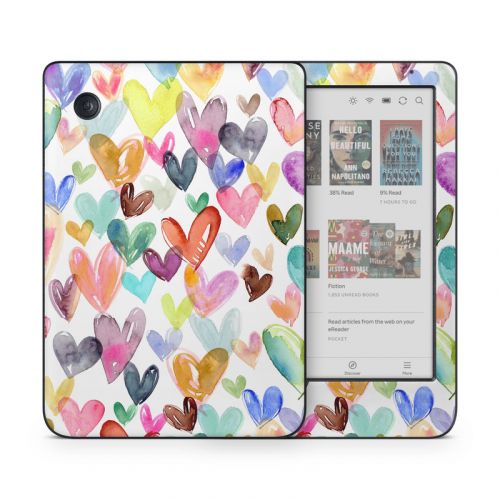 Juvi Hearts Kobo Clara Colour Skin