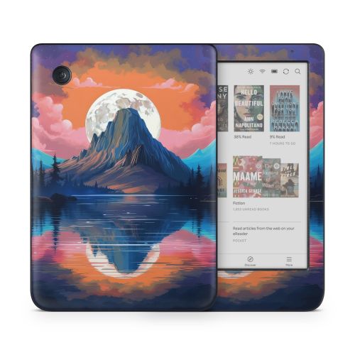 Mountain Moonrise Kobo Clara Colour Skin