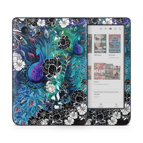 Peacock Garden Kobo Clara Colour Skin